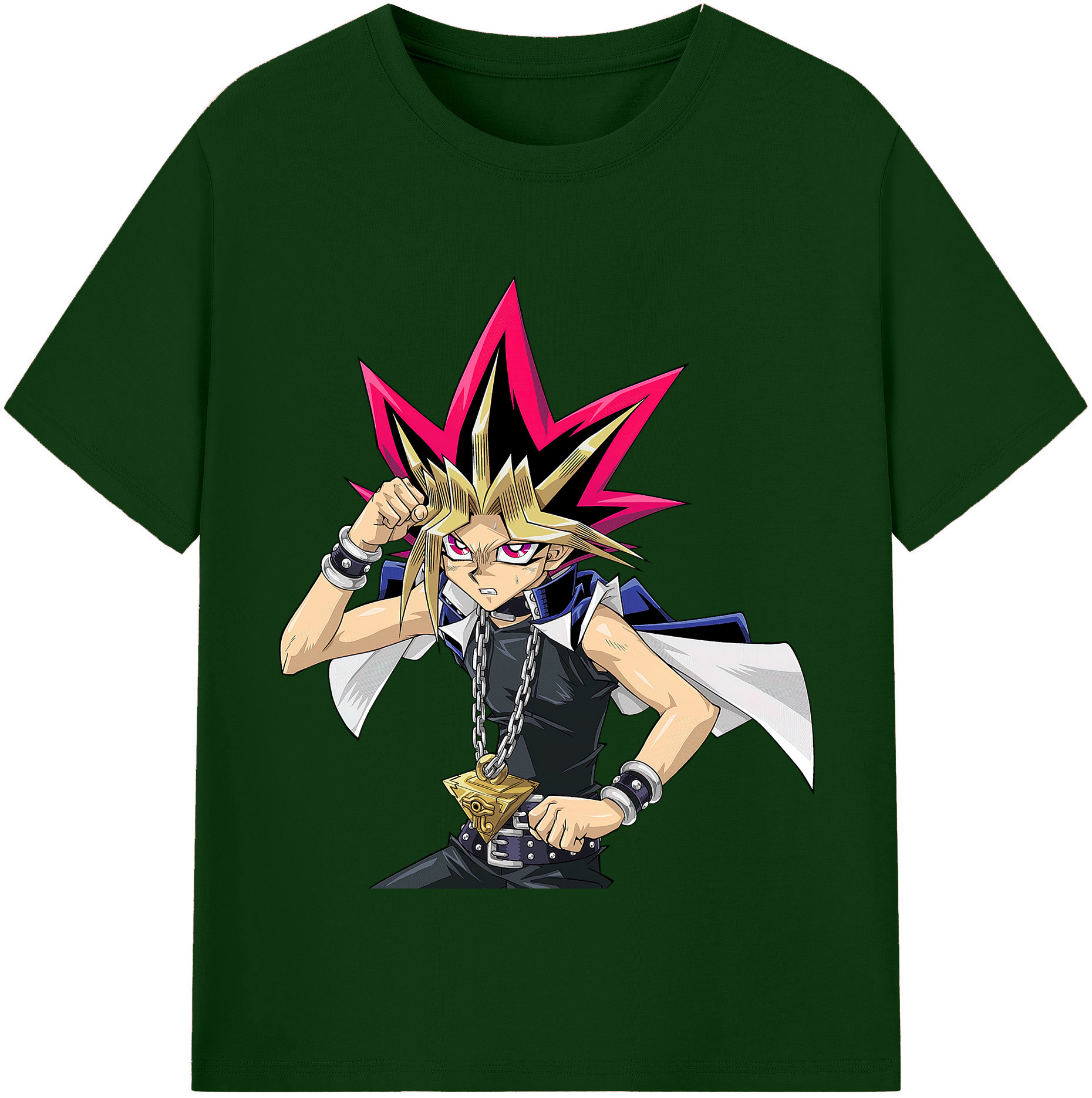 （画像用） 遊☆戯☆王 Yu-Gi-Oh! 綿100％半袖Tシャツ（フロントプリント）